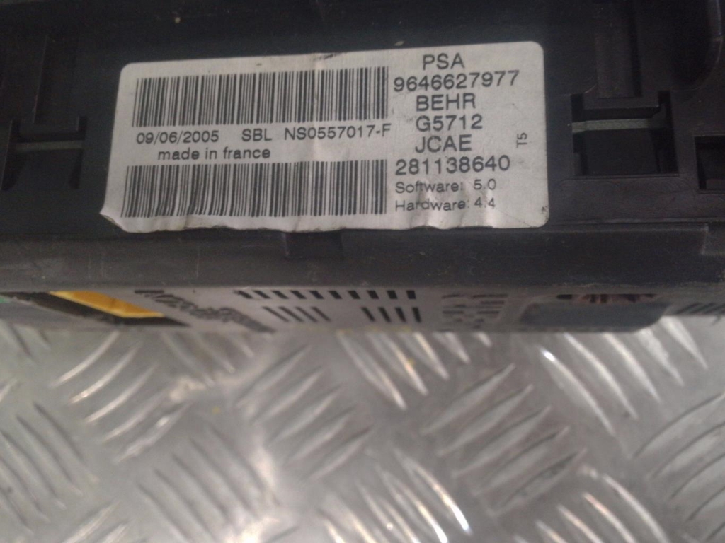 Comandi riscaldamento PEUGEOT 307  - 1