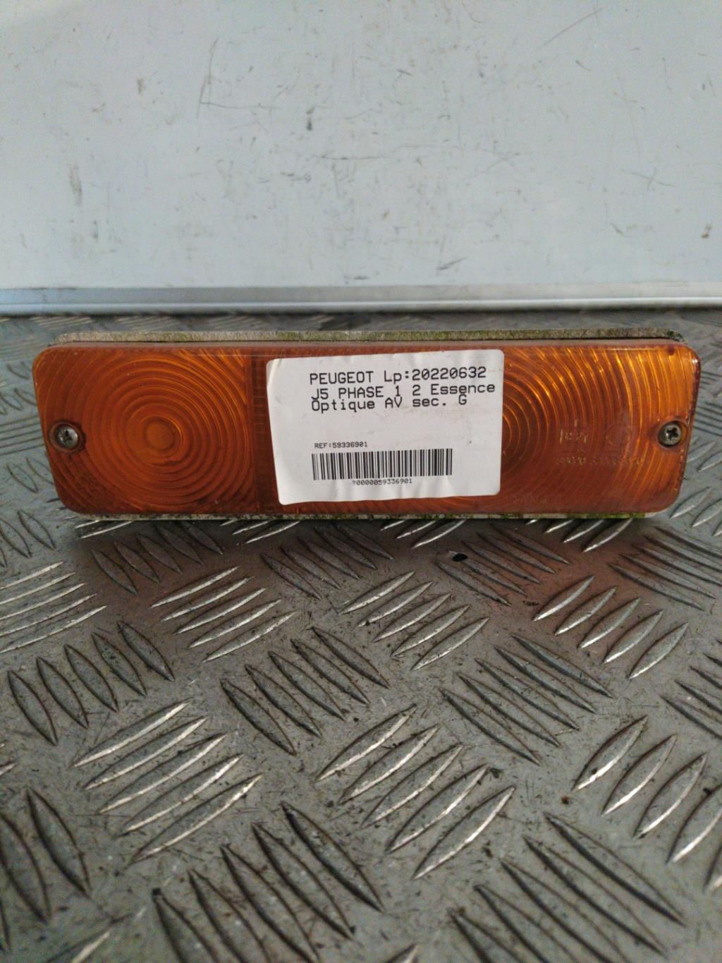 Gruppo ottico anteriore secondario sinistro (luci)(freccia) PEUGEOT J5 PHASE 1 Gasolina - 1