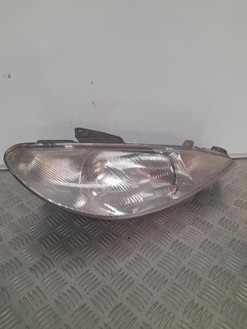 Phare Avant Droit D'occasion Pour Peugeot 206 Phase 1 - Réf. 6205S7, 12 Mois Garantie