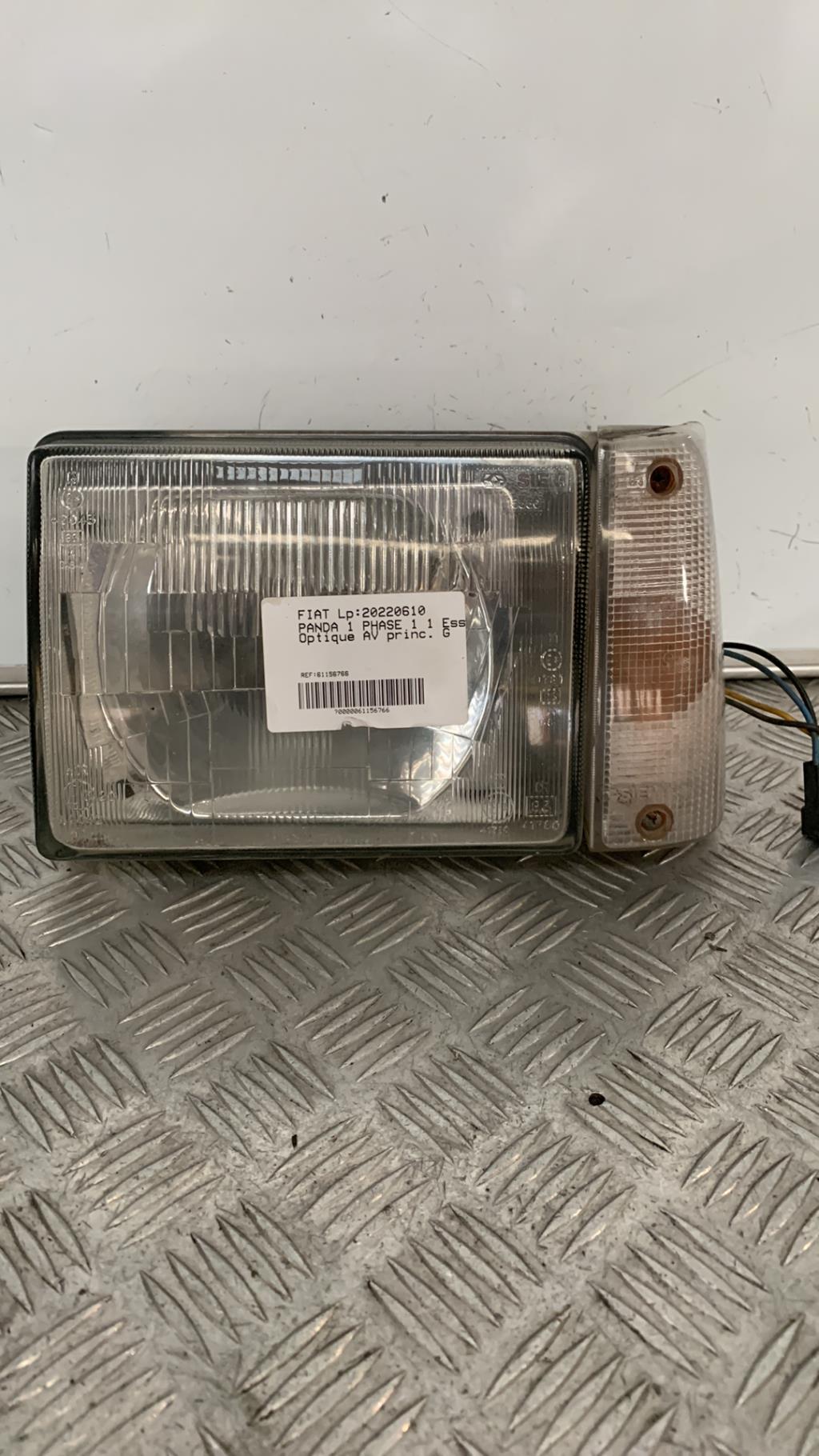 Gruppo ottico anteriore principale sinistro (luci)(faro) FIAT PANDA 1 PHASE 1  - 1