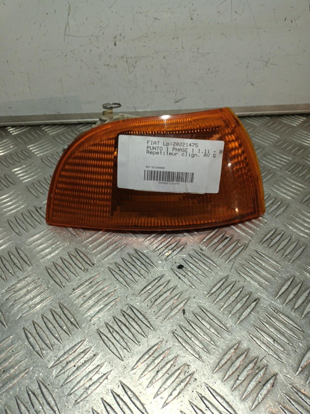 Ripetitore lampeggiante anteriore sinistro (Luci) FIAT PUNTO 1 PHASE 1 Gasolina - 1