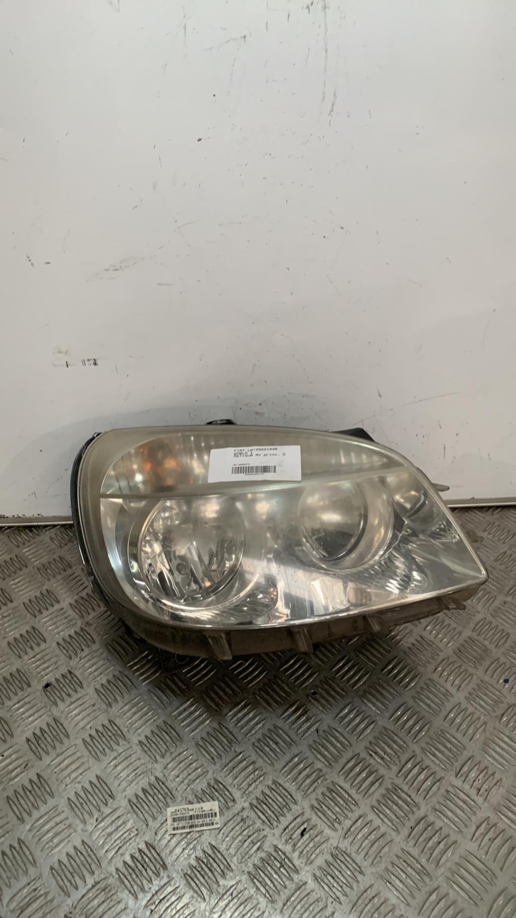 Gruppo ottico anteriore principale destro (luci)(faro) FIAT DOBLO 1 PHASE 2 Diésel - 1