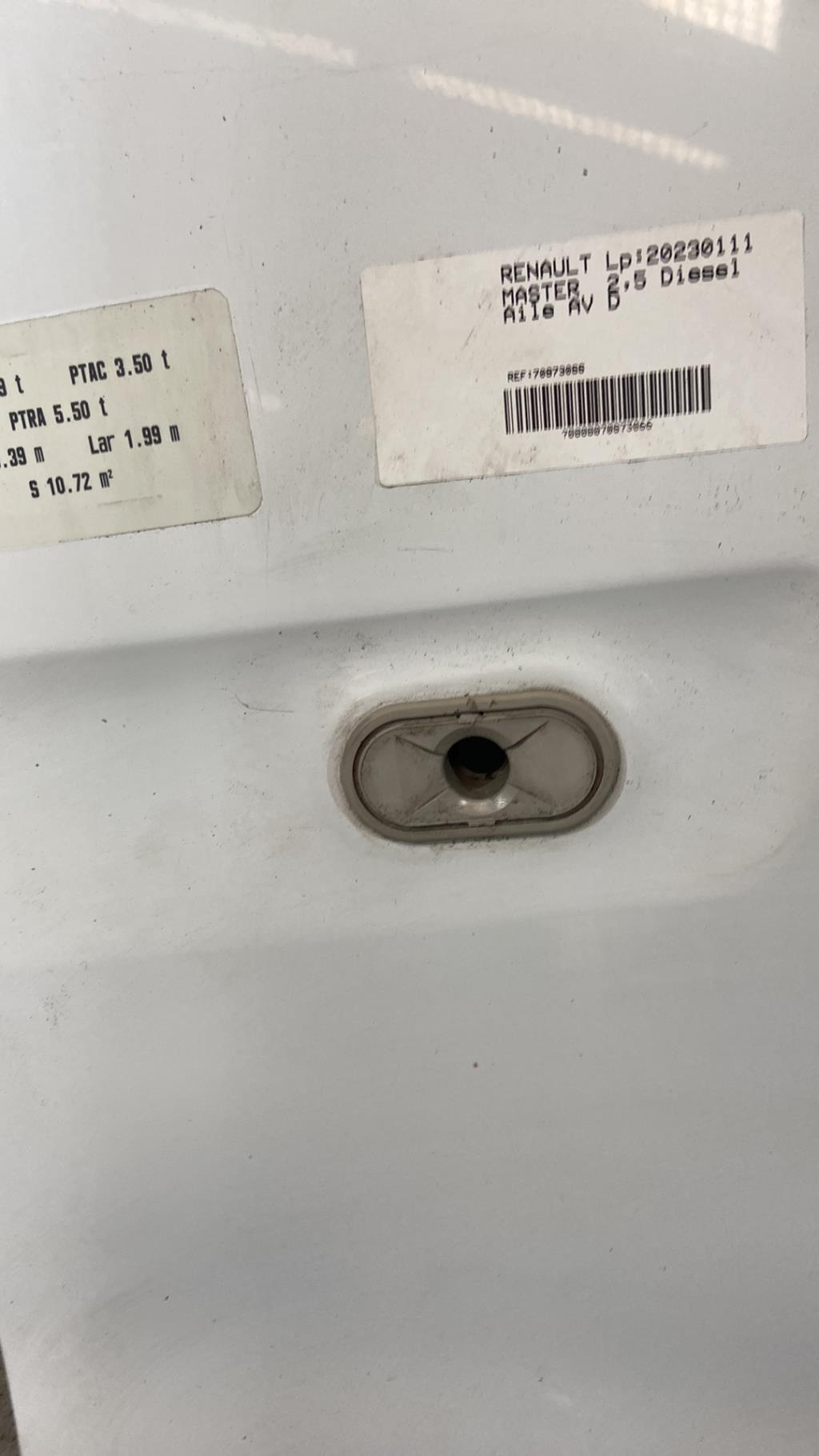 Parafango anteriore destro RENAULT MASTER Diésel - 1