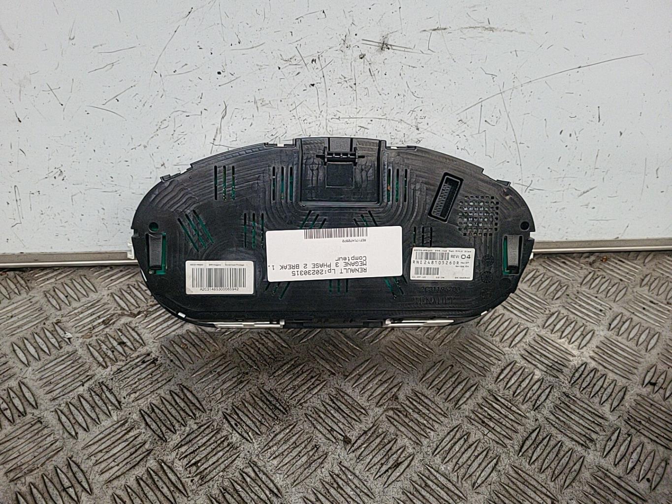 Compteur RENAULT MEGANE 3 PHASE 2 BREAK Diesel - 1