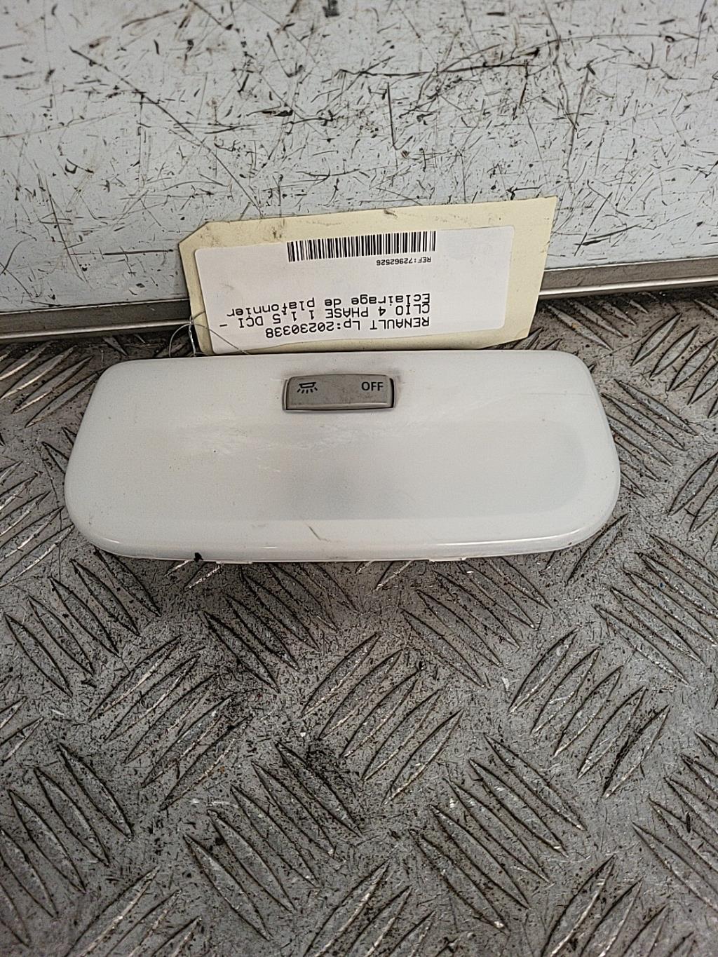 Eclairage de plafonnier RENAULT CLIO 4 PHASE 1  - 1