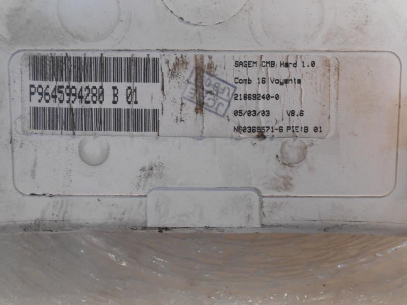 Compteur CITROEN C3 1 PHASE 1 Diesel - 1