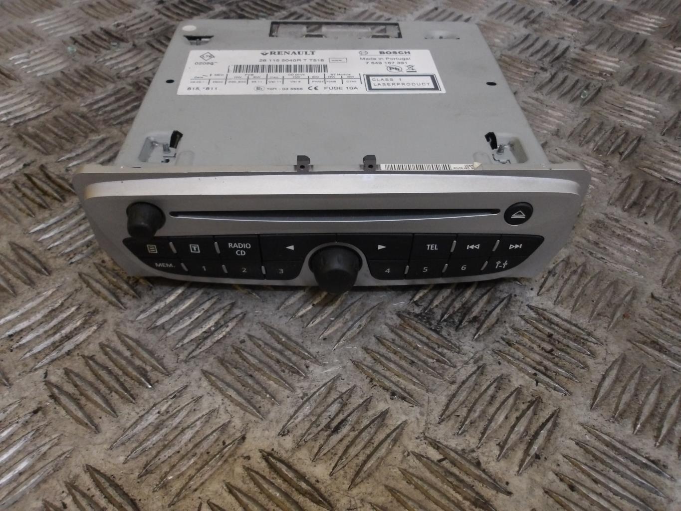 Autoradio originale RENAULT GRAND SCENIC 3 PHASE 1 Diésel - 1