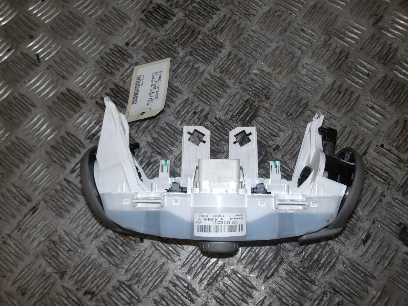 Commande chauffage CITROEN C1 1 PHASE 2 Essence - 1