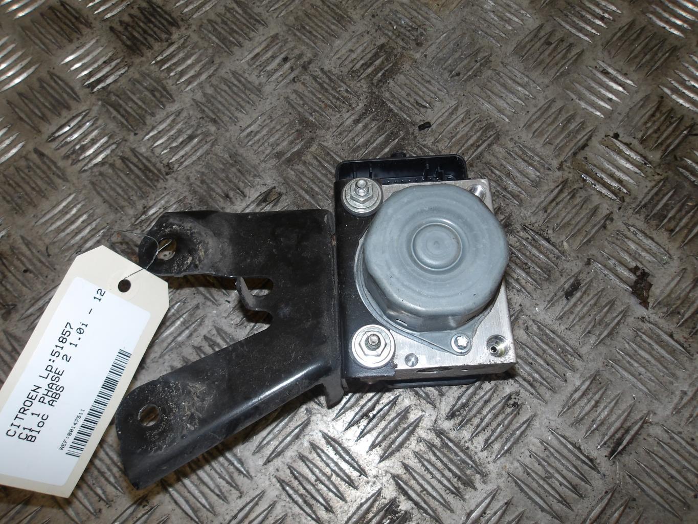 Blocco ABS (antibloccaggio freni) CITROEN C1 1 PHASE 2 Gasolina - 1