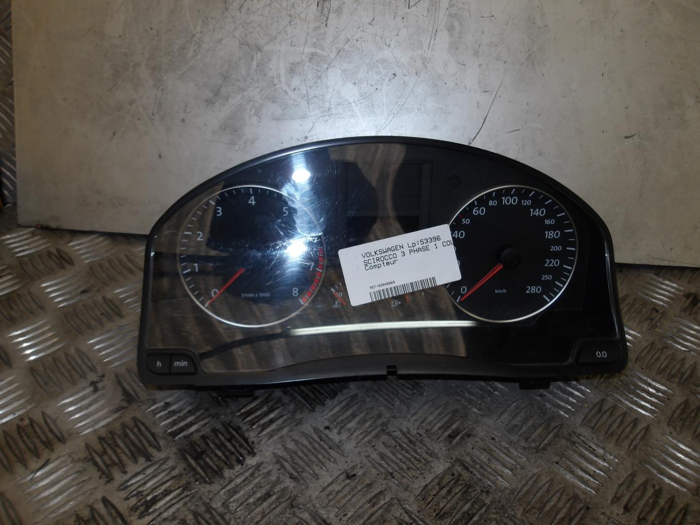 Compteur VOLKSWAGEN SCIROCCO 3 PHASE 1 COUPE Essence - 1