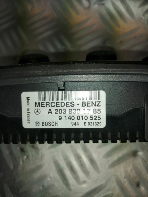Commande chauffage MERCEDES CLASSE C 203 PHASE 2 Diesel - 1