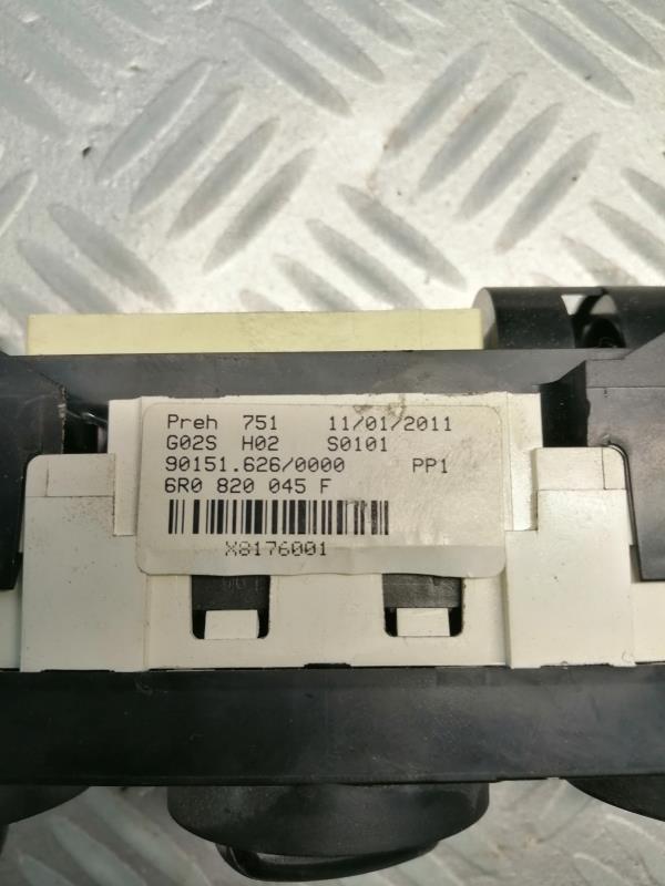 Commande chauffage VOLKSWAGEN POLO 5 PHASE 1 Essence - 1