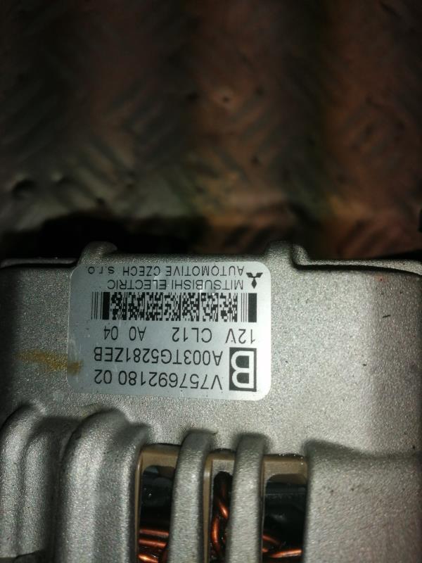 Alternatore PEUGEOT 308 1 SW PHASE 1 BREAK Gasolina - 1