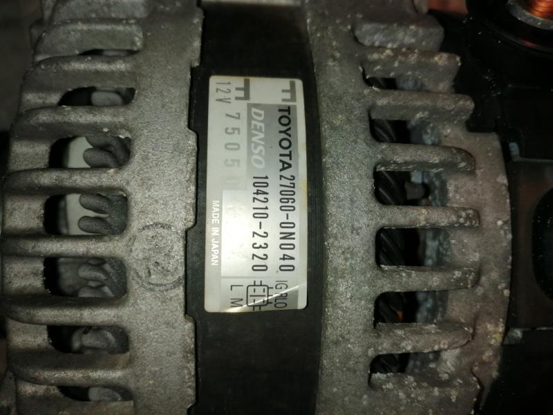 Alternatore TOYOTA YARIS 2 PHASE 1 Diésel - 1