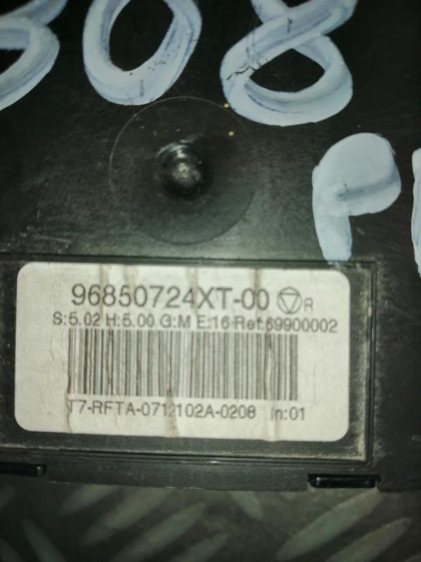 Commande chauffage PEUGEOT 308 1 PHASE 2 Diesel - 1