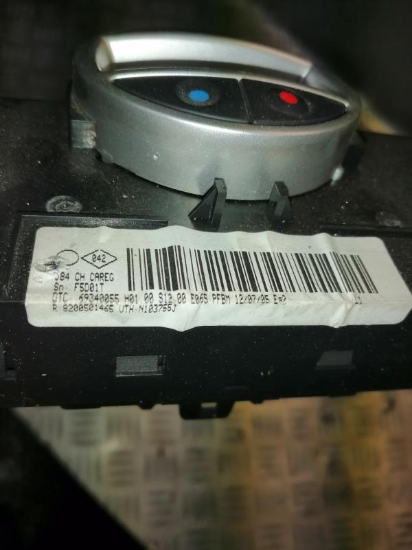 Commande chauffage RENAULT SCENIC 2 PHASE 1 Diesel - 1
