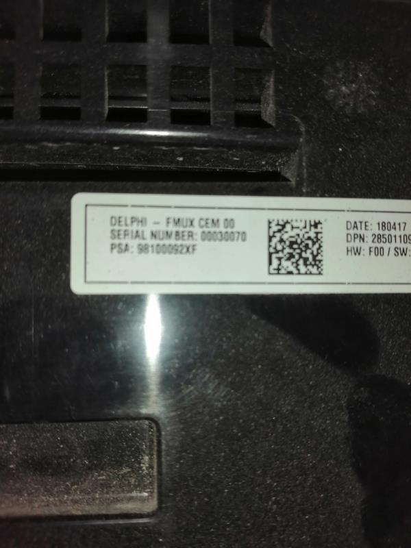 Commande chauffage CITROEN C4 2 PHASE 1 Diesel - 1