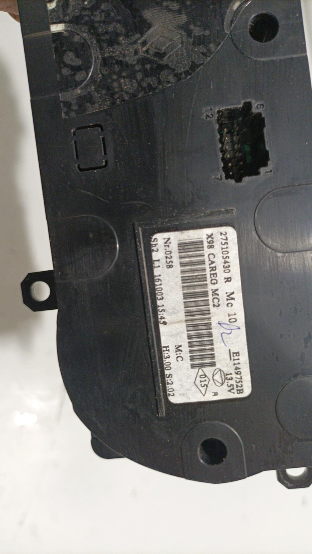 Commande chauffage RENAULT CLIO 4 PHASE 2 Diesel - 1