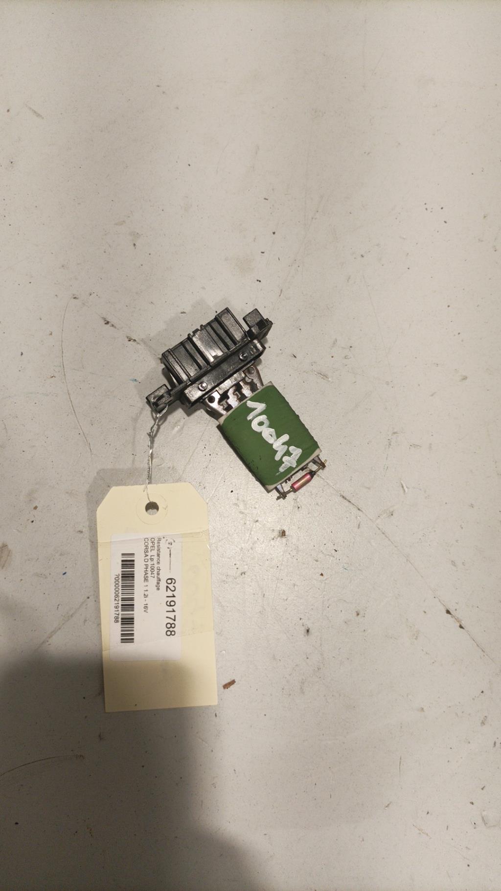 Resistenza riscaldamento OPEL CORSA D PHASE 1 Gasolina - 1