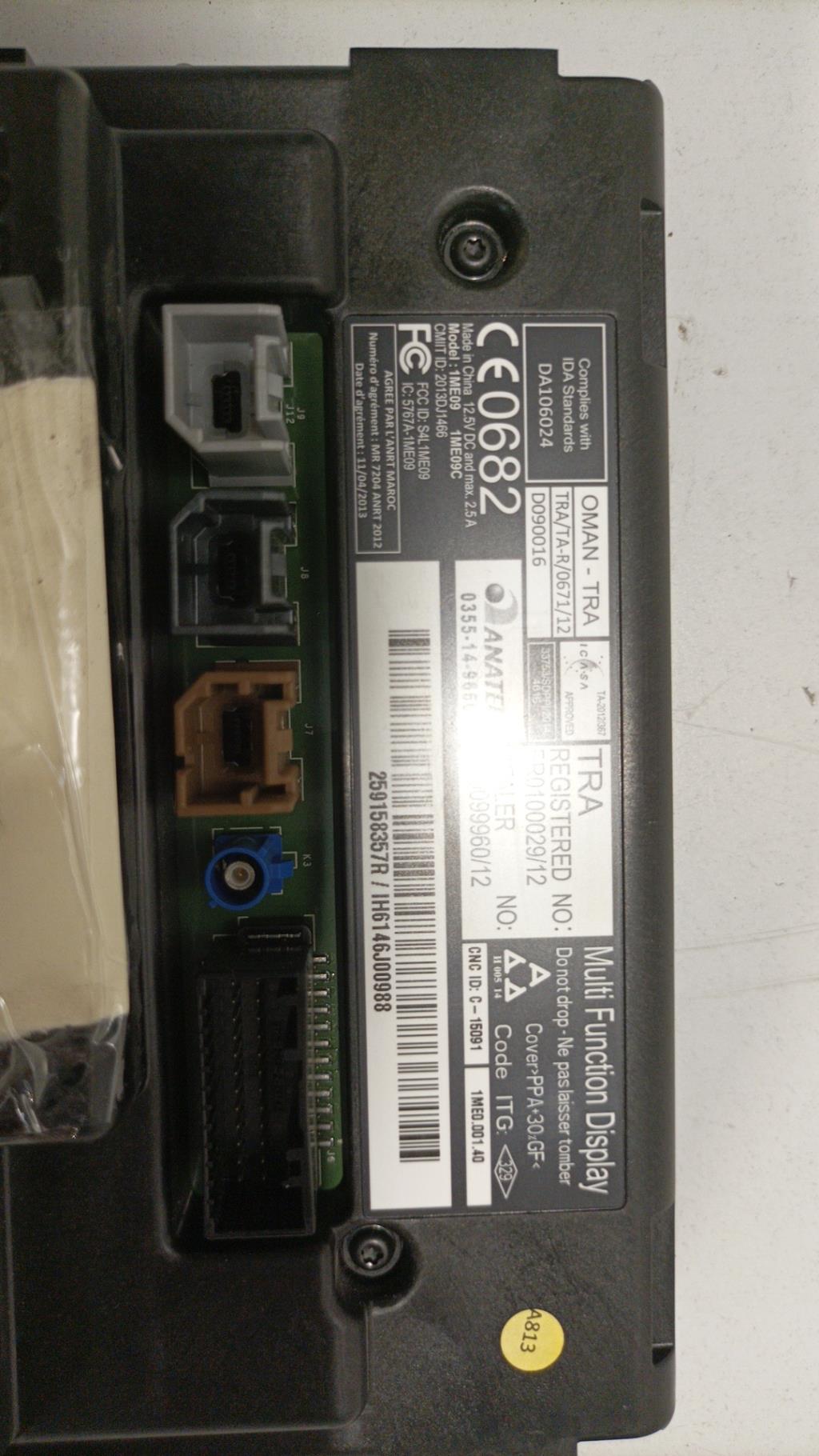 Schermo GPS RENAULT ZOE Electricidad - 1