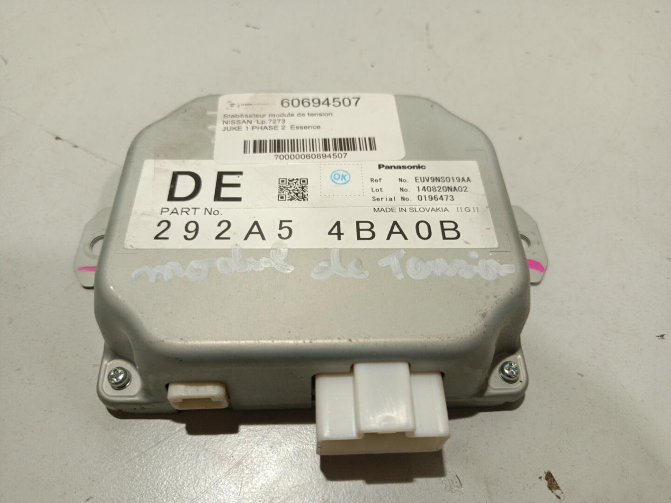 Stabilisateur module de tension  NISSAN JUKE 1 PHASE 2 Gasolina - 1