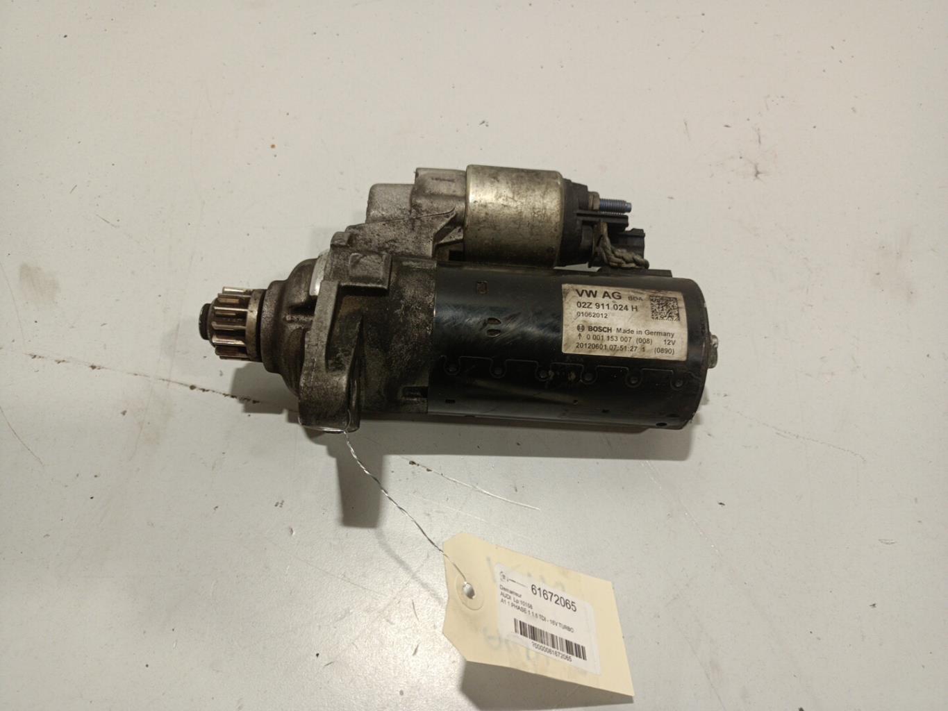Demarreur AUDI A1 1 PHASE 1 Diesel - 1