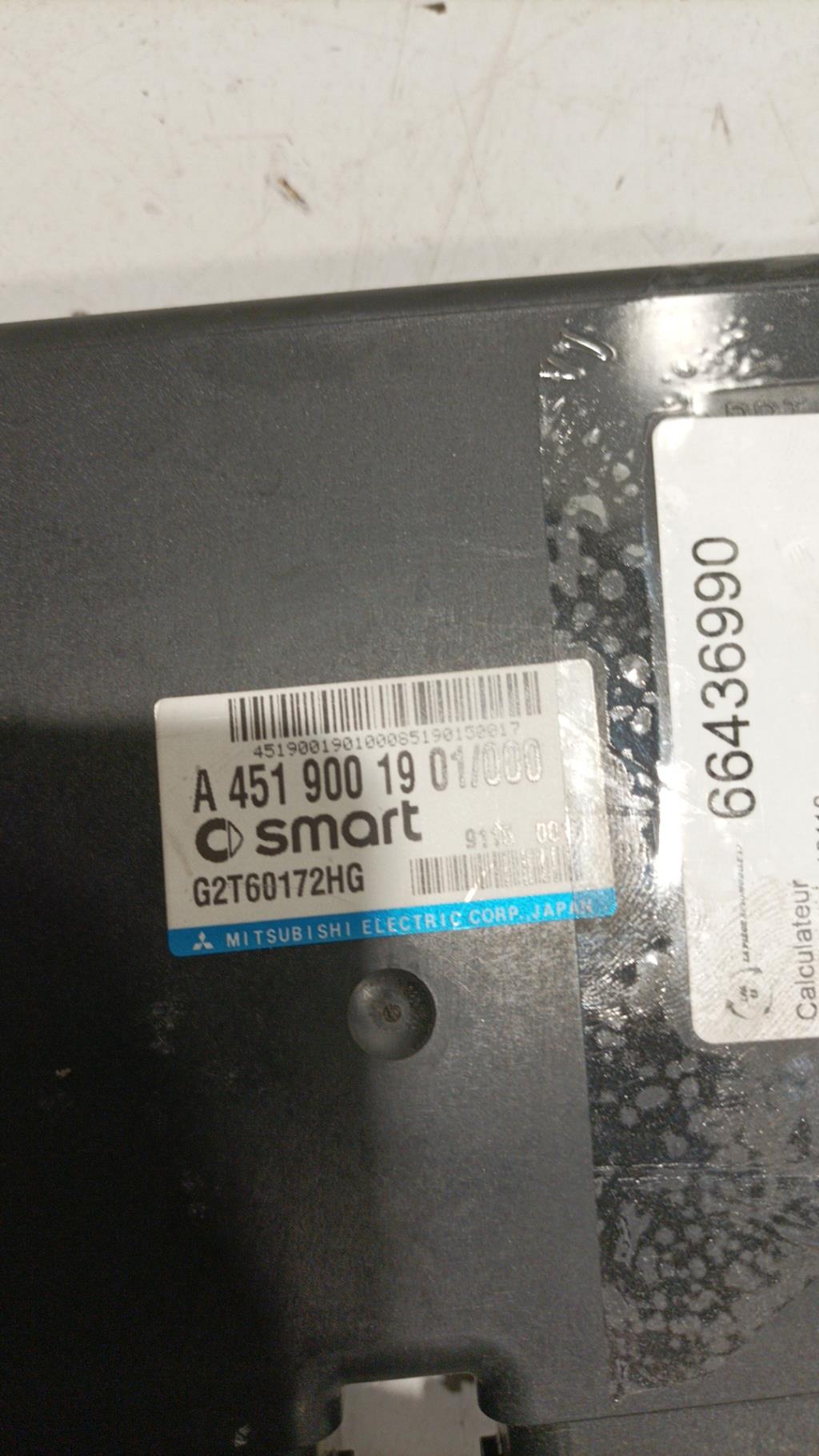 Centralina SMART FORTWO 2 CABRIOLET Gasolina - 1