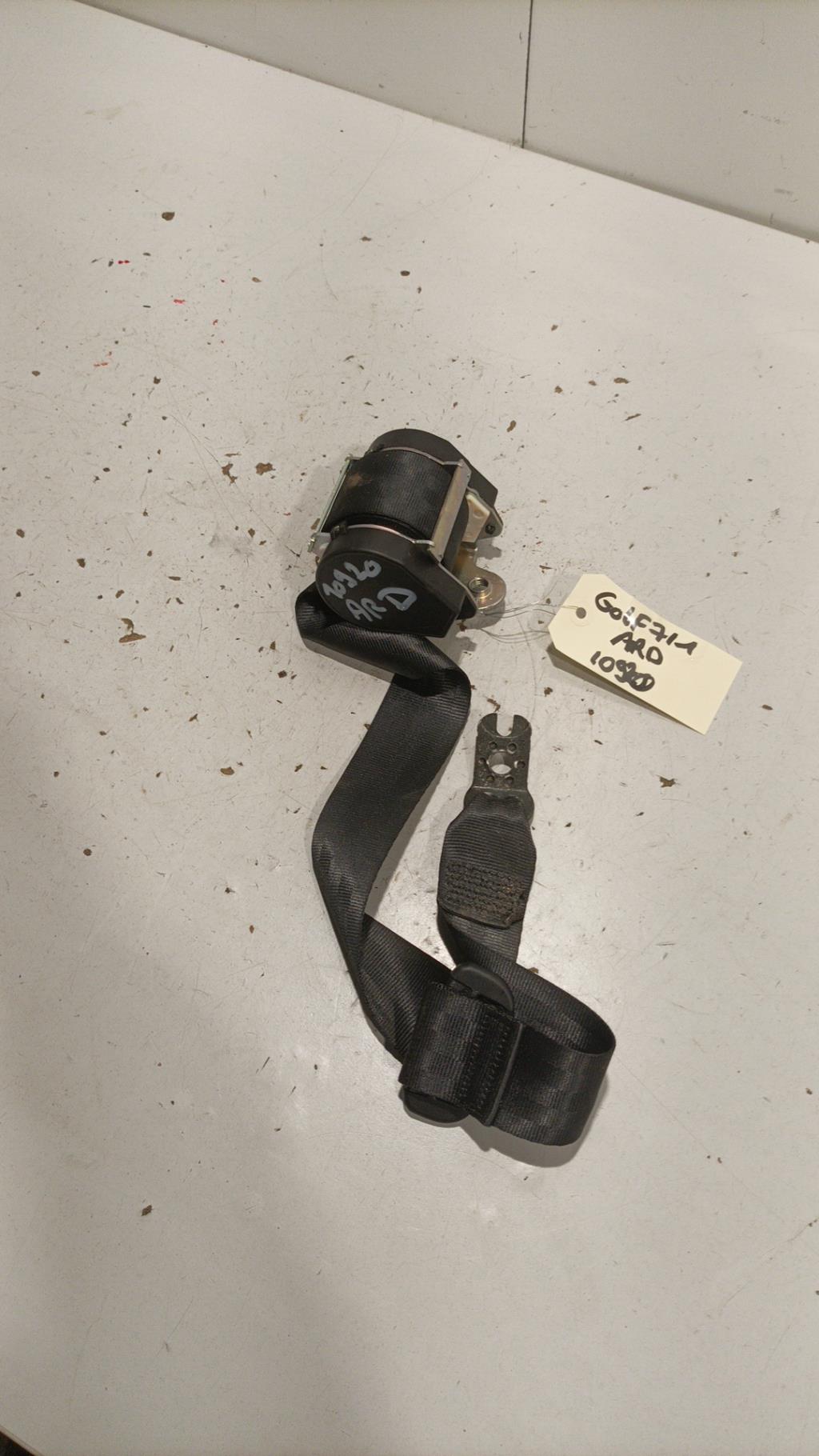 Cintura di sicurezza posteriore destra VOLKSWAGEN GOLF 7 PHASE 1 Diésel - 1