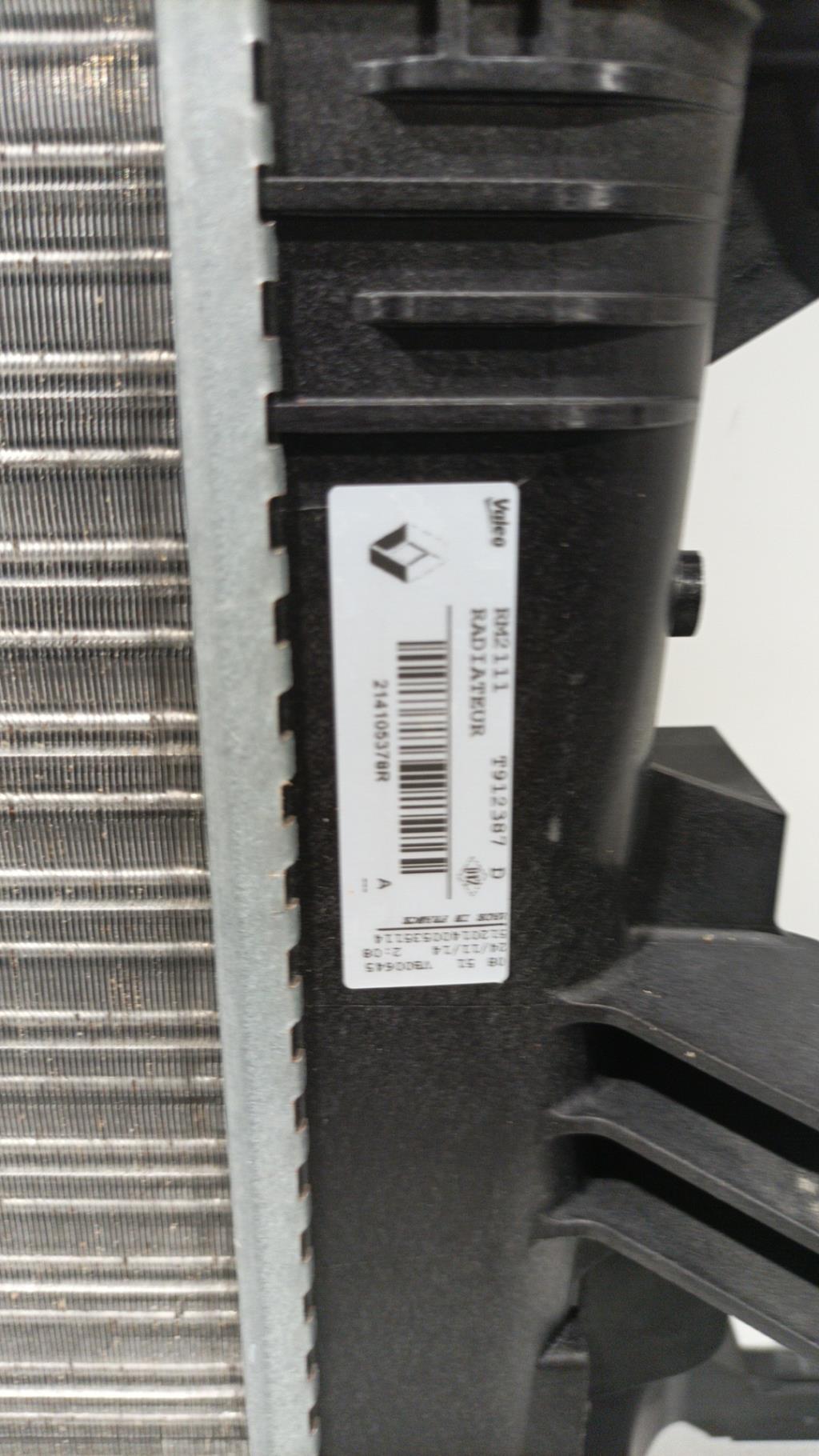 Radiateur eau RENAULT MEGANE 3 PHASE 3 BREAK Diesel - 1