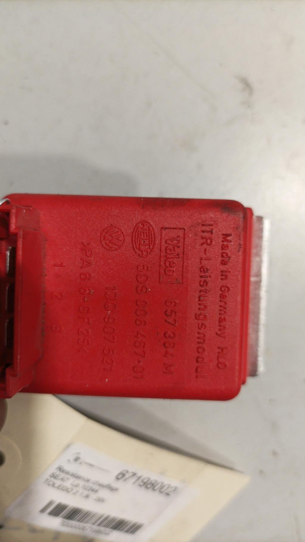 Resistance chauffage SEAT TOLEDO 2 Essence - 1