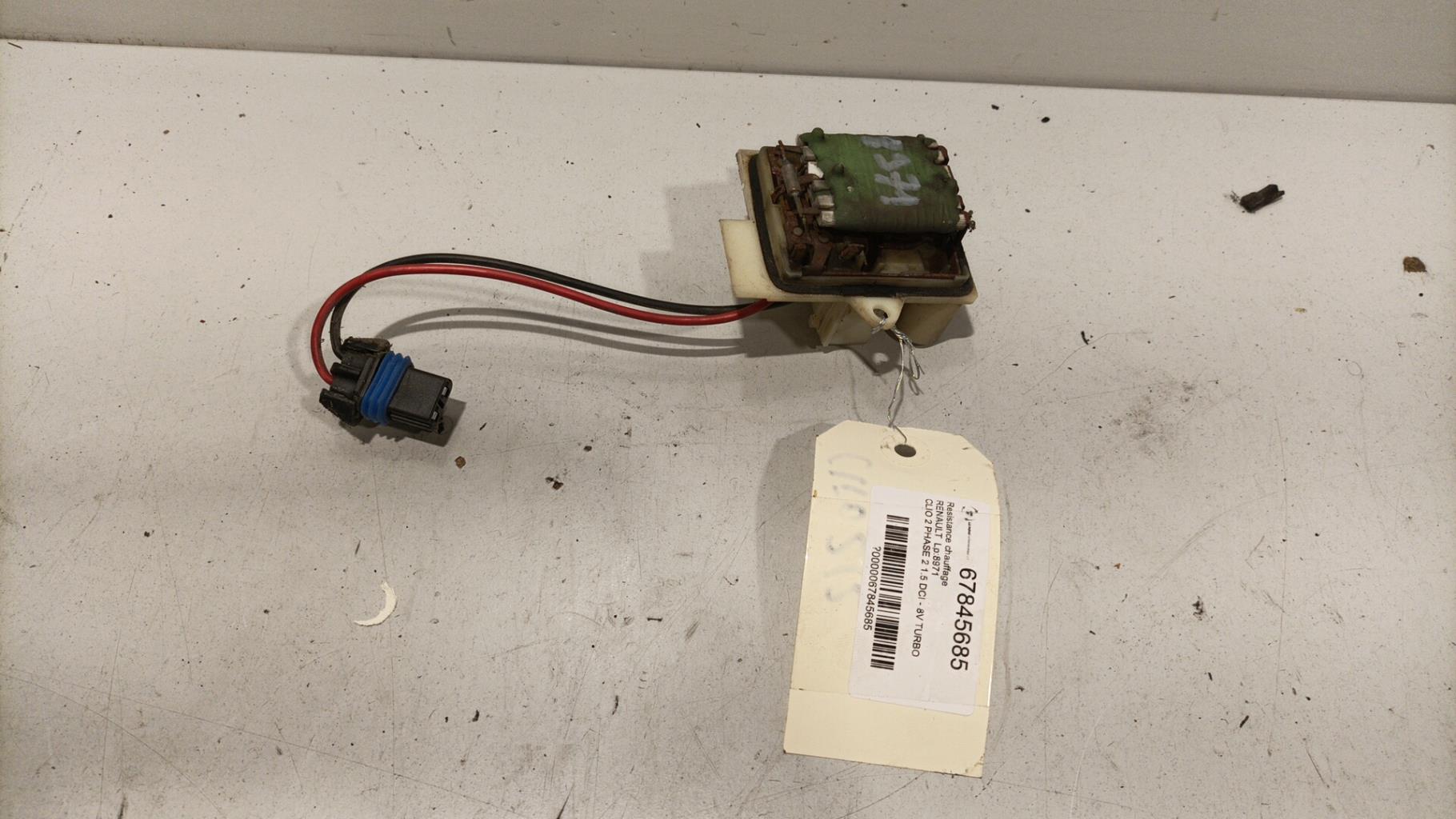 Resistance chauffage RENAULT CLIO 2 PHASE 2 Diesel - 1