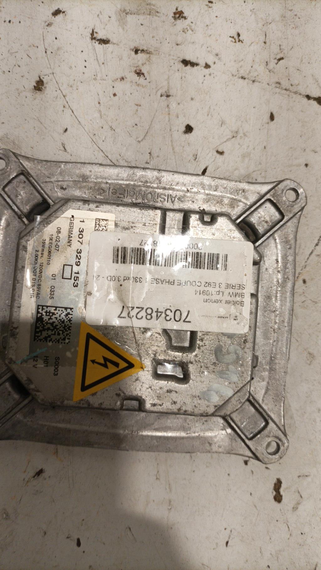 Boitier xenon BMW SERIE 3 E92 COUPE PHASE 1 Diesel - 1