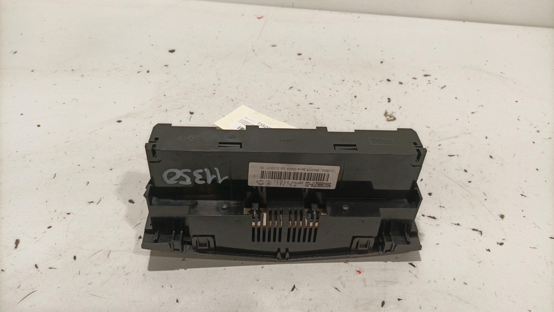 Commande chauffage PEUGEOT 607 PHASE 2 Diesel - 1