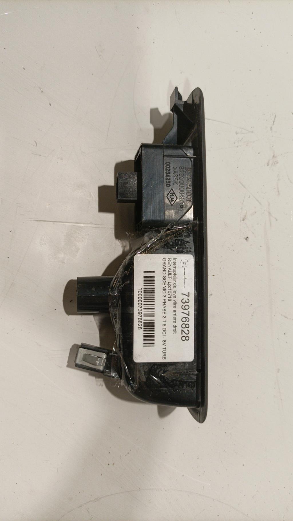 Interruttore lavacristalli posteriore destro RENAULT GRAND SCENIC 3 PHASE 3 Diésel - 1