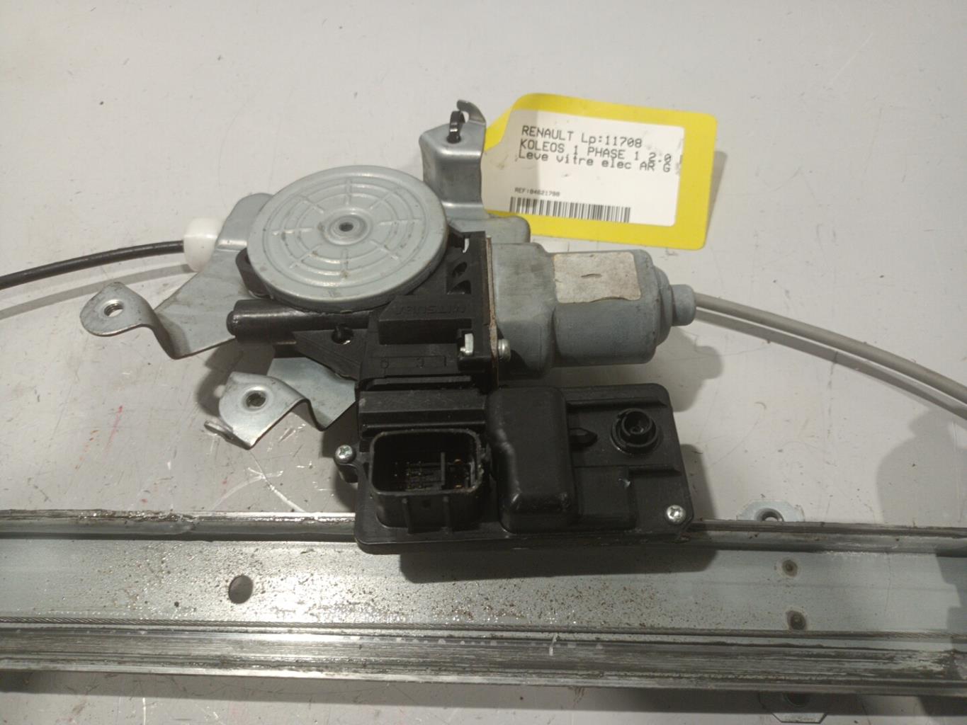 Alzacristalli elettrico posteriore sinistro RENAULT KOLEOS 1 PHASE 1 Diésel - 1