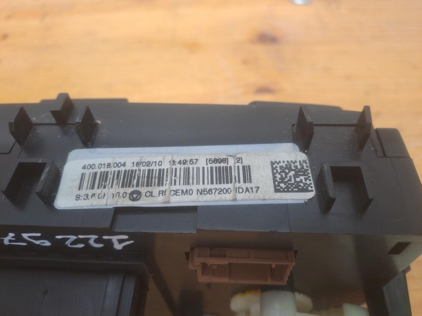 Commande chauffage CITROEN C3 2 PHASE 1 Diesel - 1