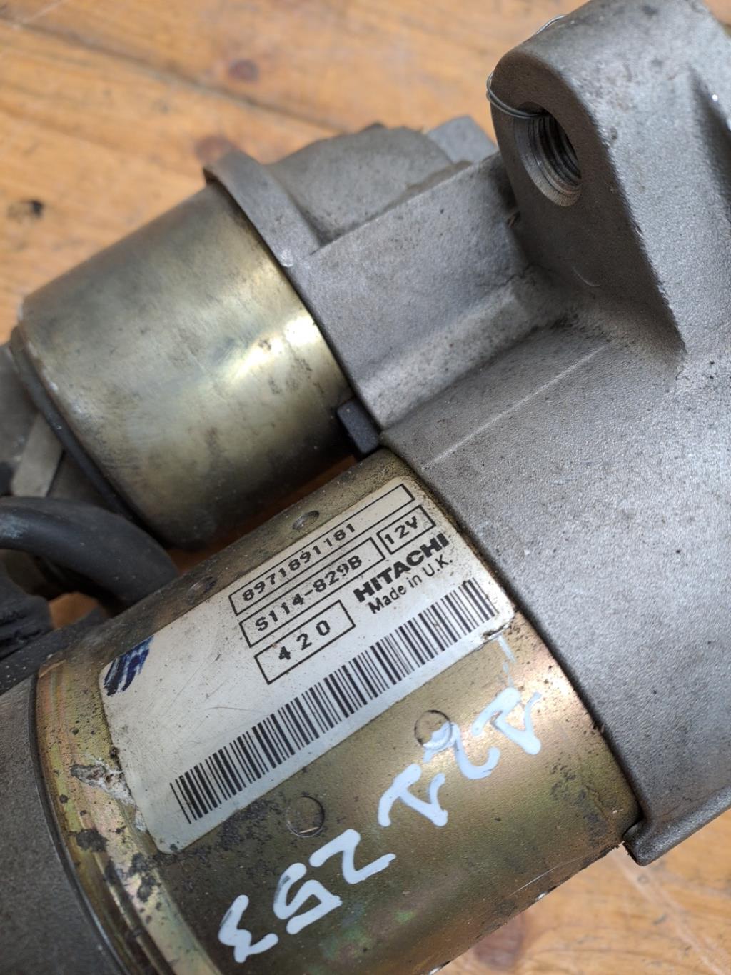 Demarreur OPEL ASTRA H PHASE 1 Diesel - 1