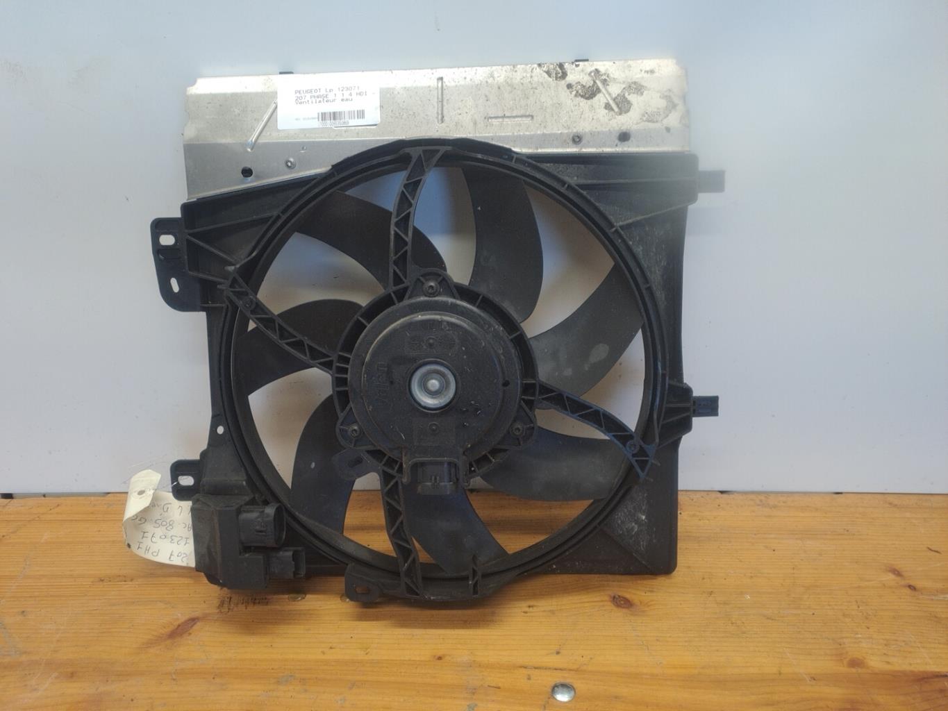 Ventilateur eau PEUGEOT 207 PHASE 2  - 1