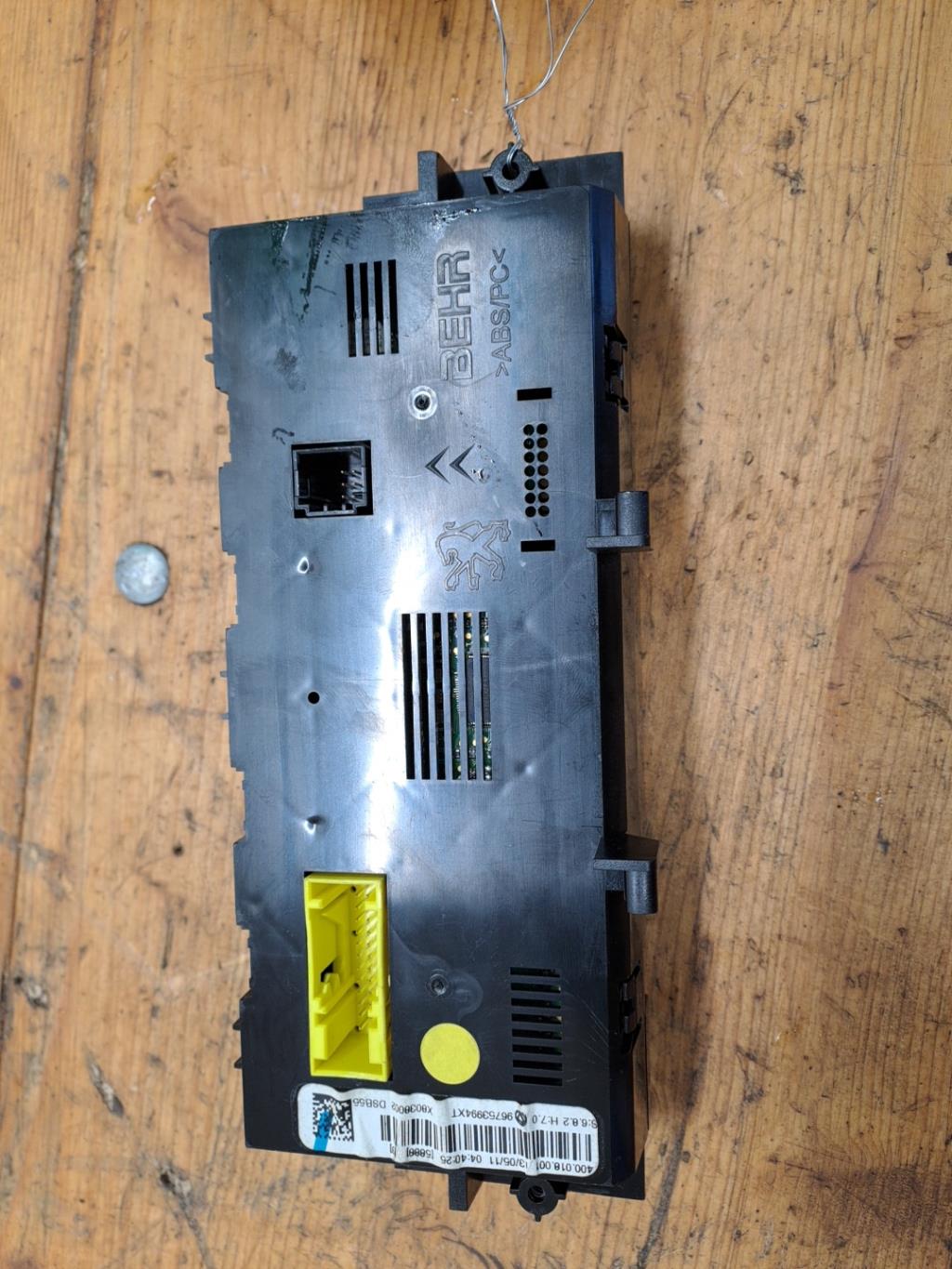 Commande chauffage CITROEN C3 2 PHASE 1 Diesel - 1