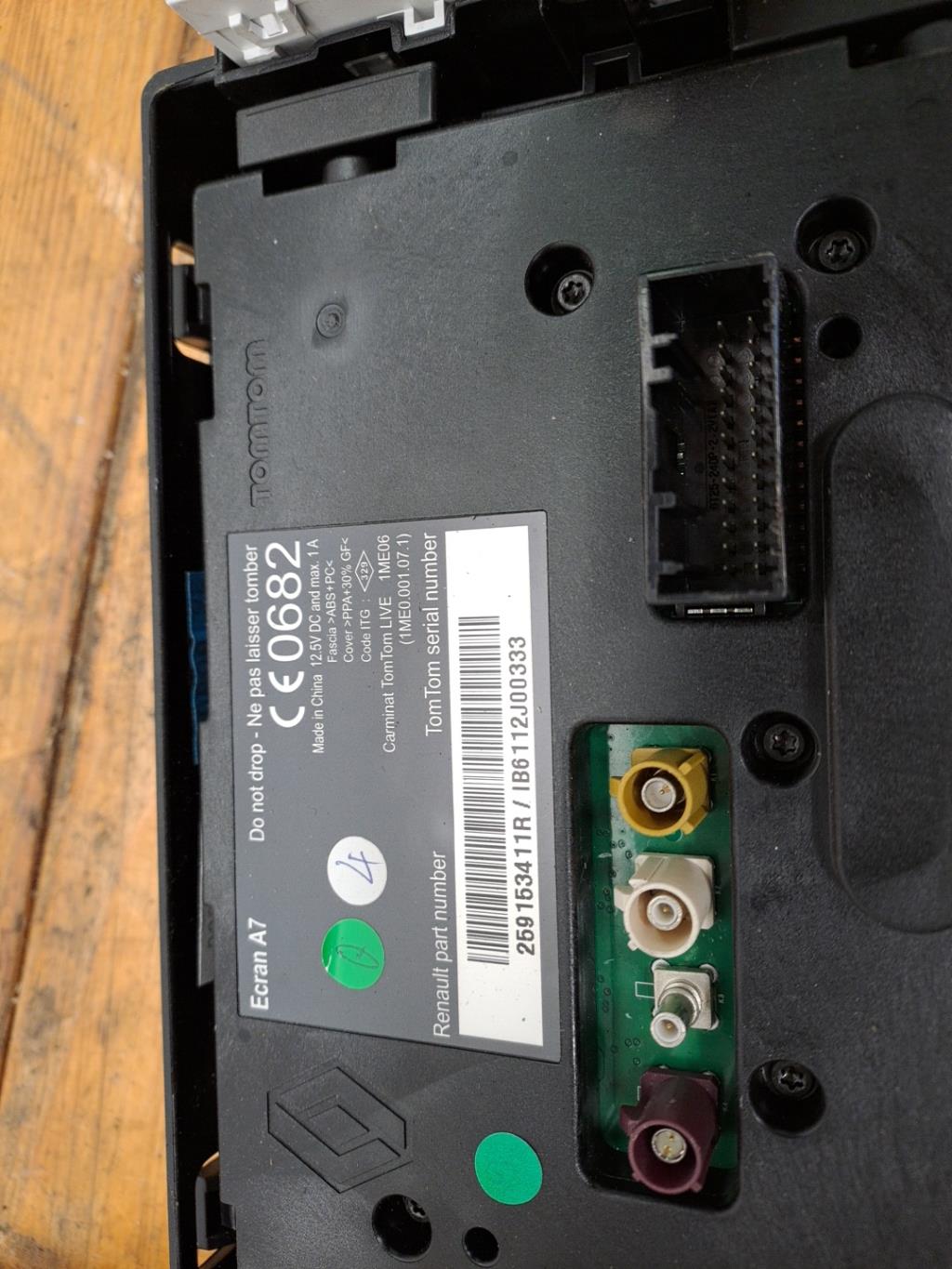 Ecran GPS RENAULT MEGANE 3 PHASE 2 BREAK Diesel - 1