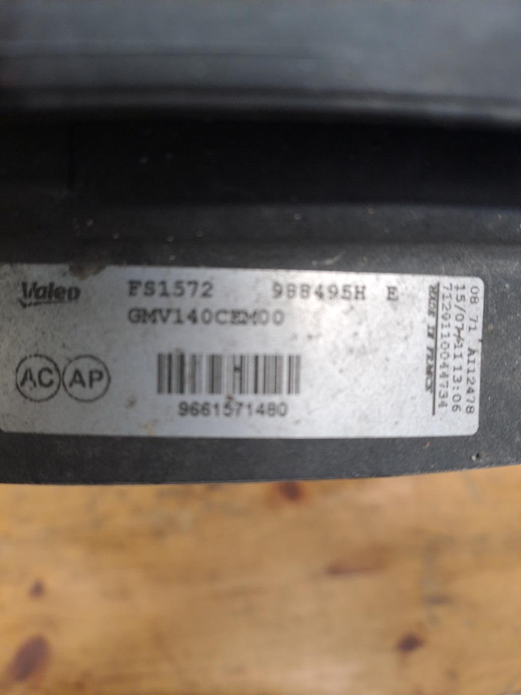 Ventilateur CITROEN DS4 PHASE 1 Diesel - 1