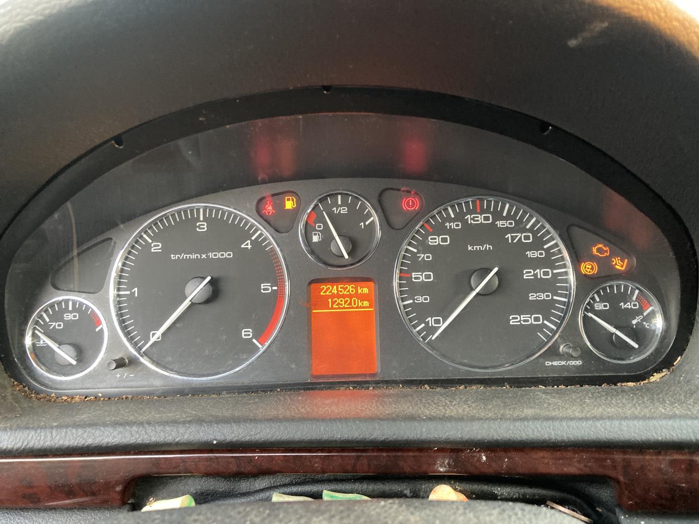 Compteur PEUGEOT 407 PHASE 1 Diesel - 1
