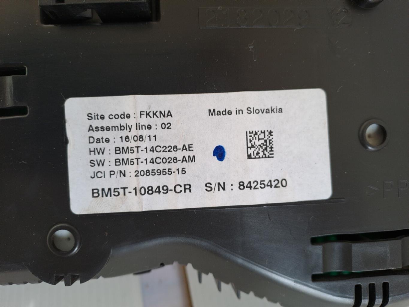 Compteur FORD C-MAX 2 PHASE 1 Diesel - 1