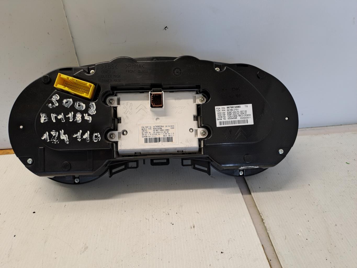 Compteur PEUGEOT 3008 1 PHASE 1 Diesel - 1
