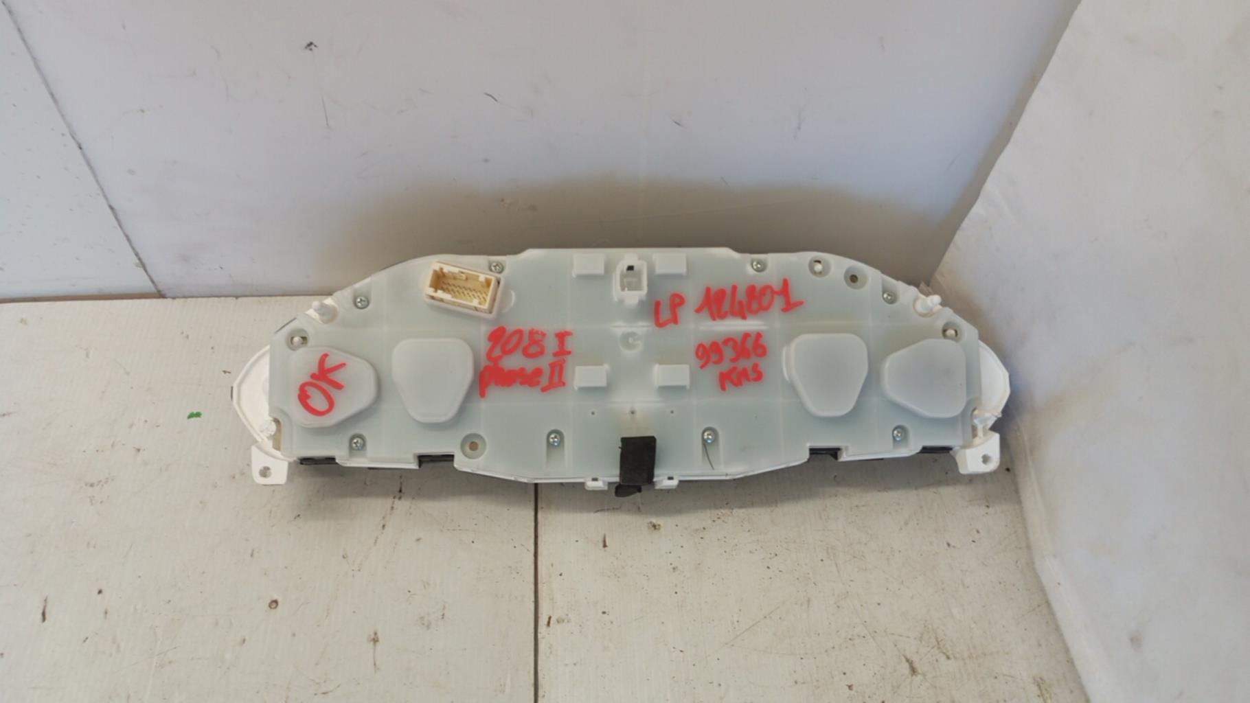 Compteur PEUGEOT 208 1 PHASE 2 Essence - 1