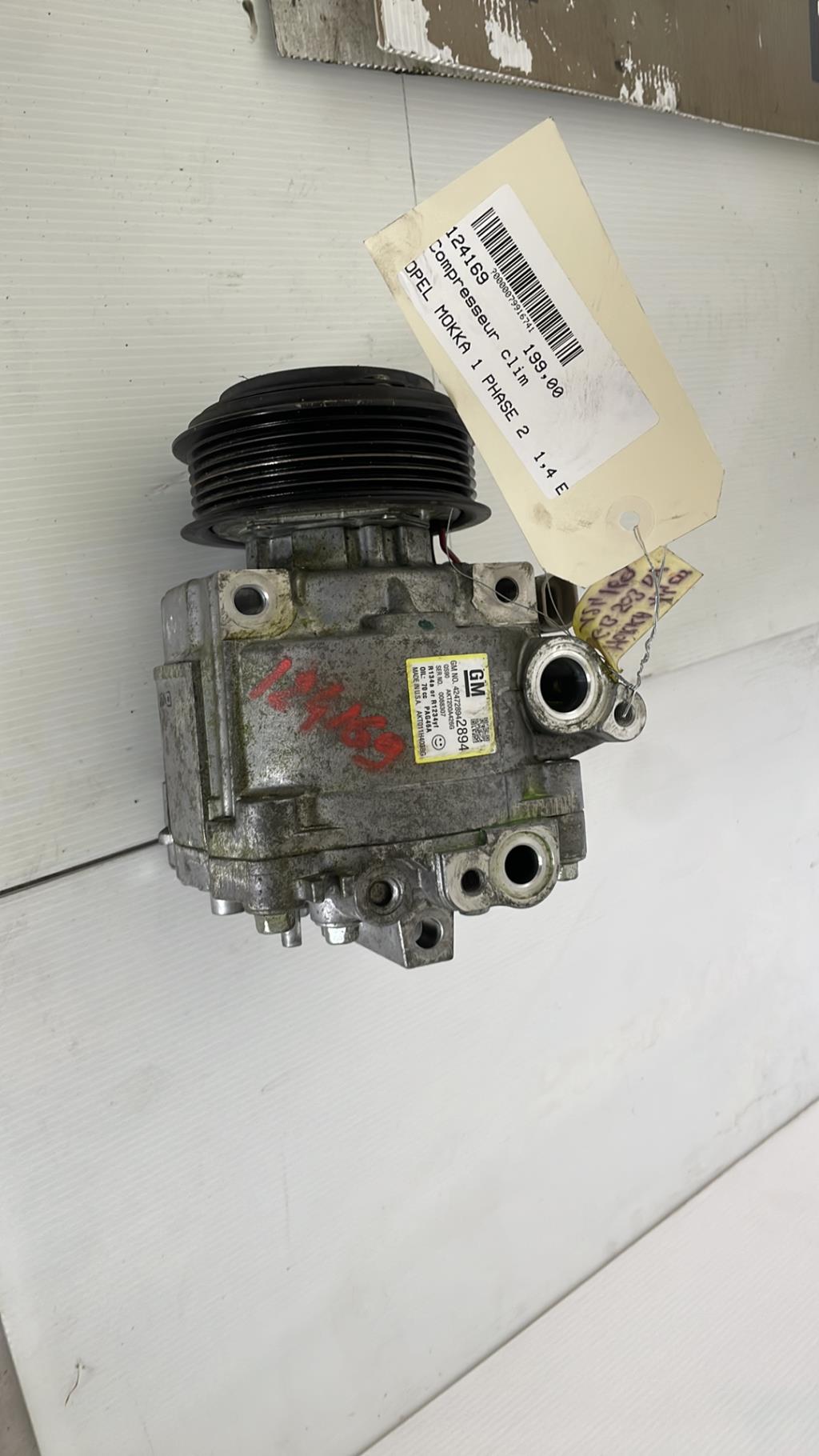 Compresseur clim OPEL MOKKA 1 PHASE 2 Essence - 1