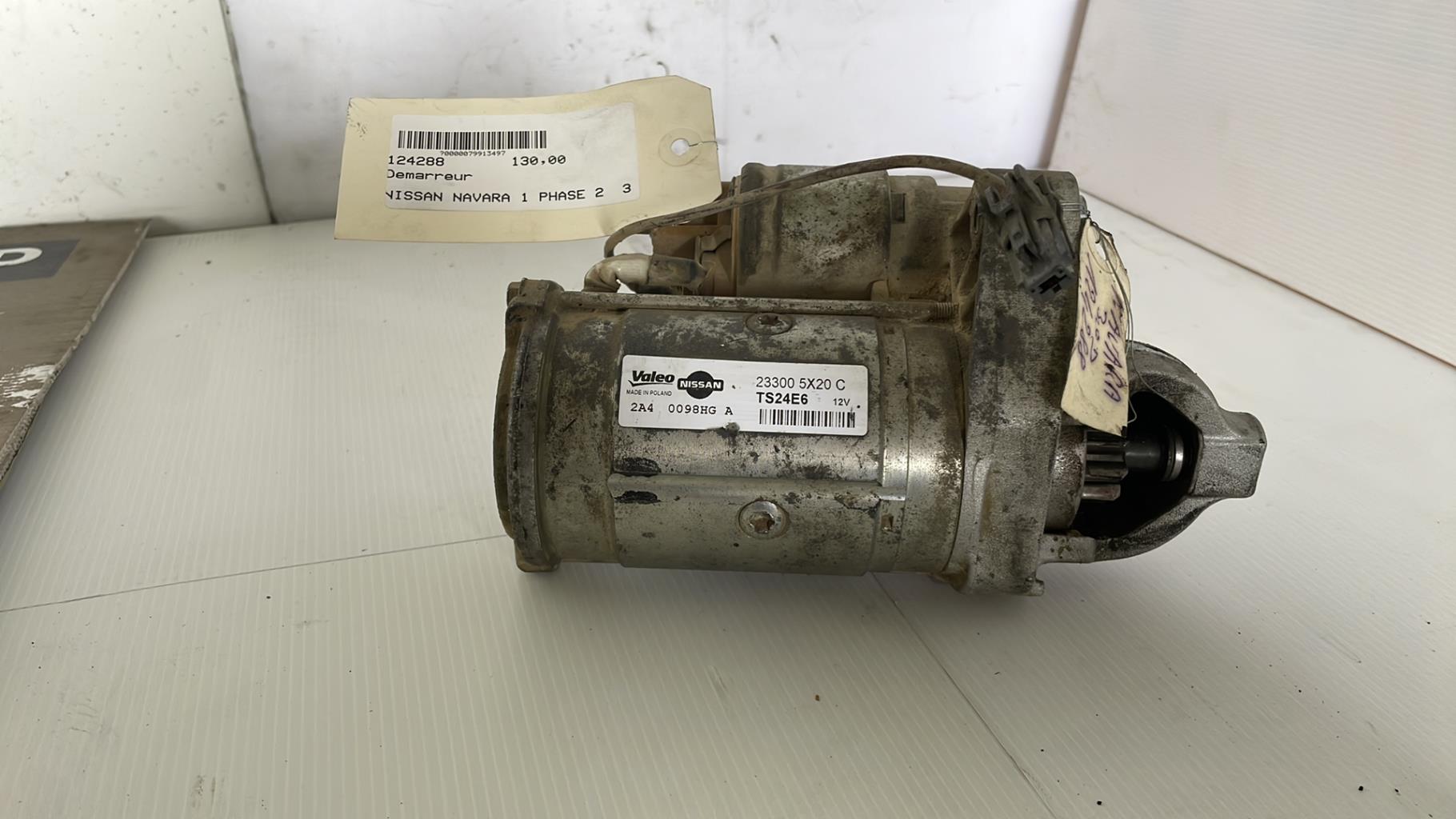 Demarreur NISSAN NAVARA 1 PHASE 2 Diesel - 1