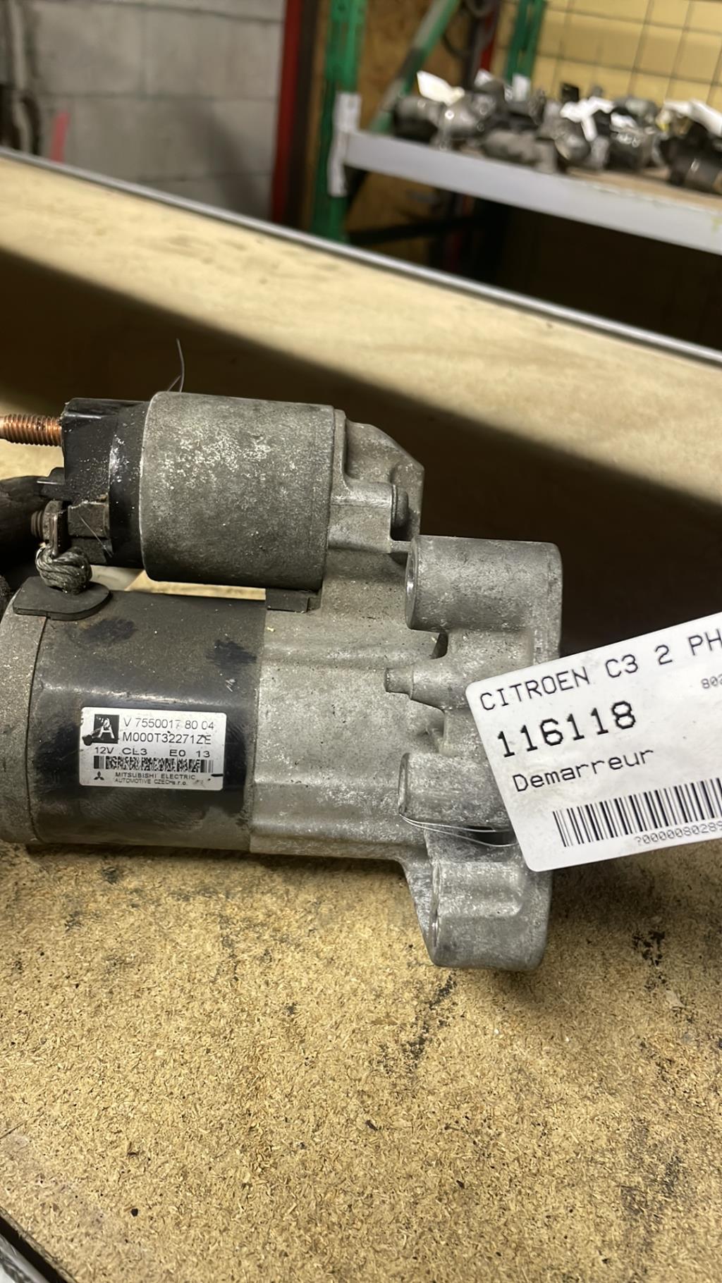 Demarreur CITROEN C3 2 PHASE 1 Essence - 1