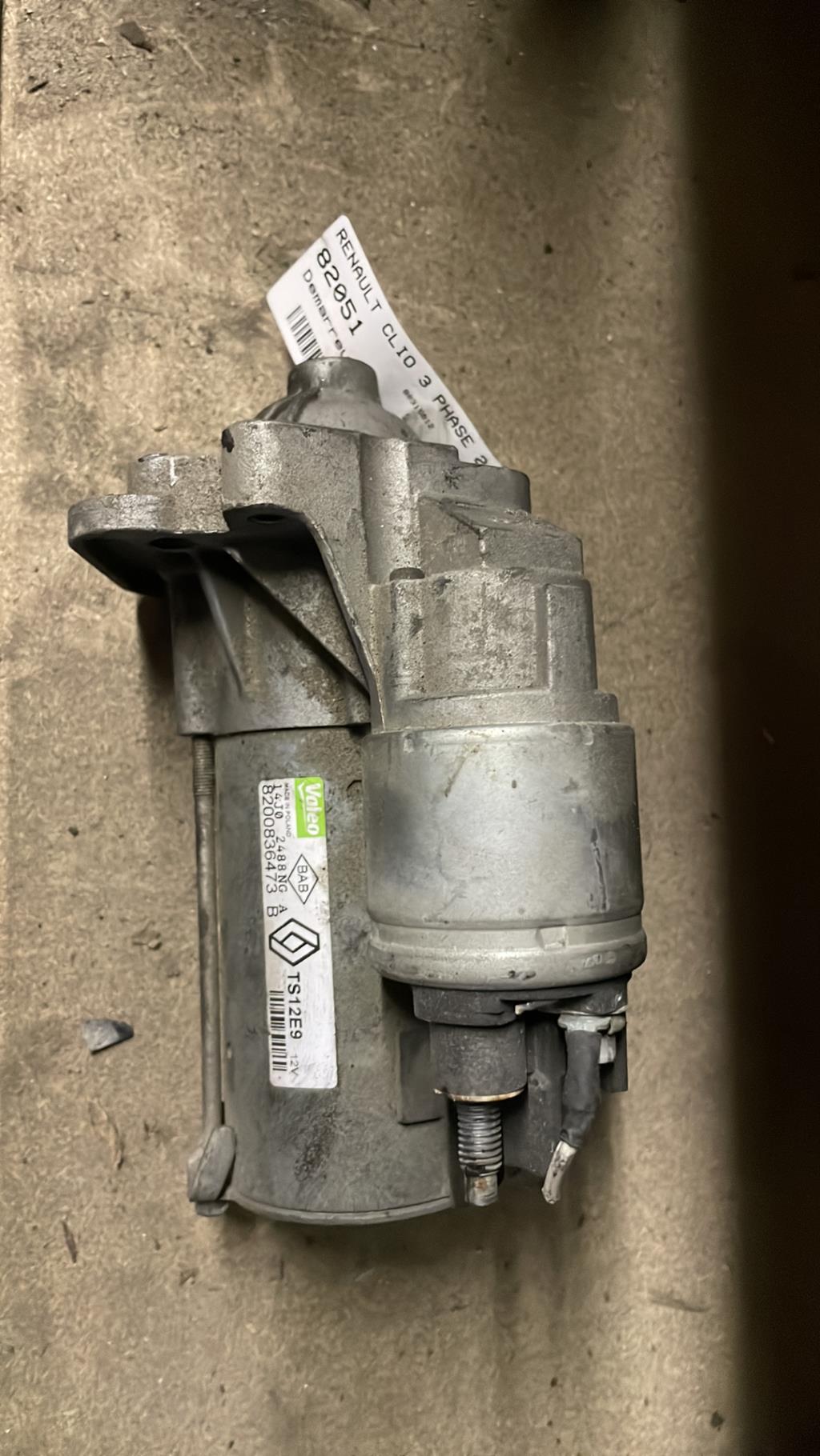 Demarreur RENAULT CLIO 3 PHASE 2 BREAK Diesel - 1