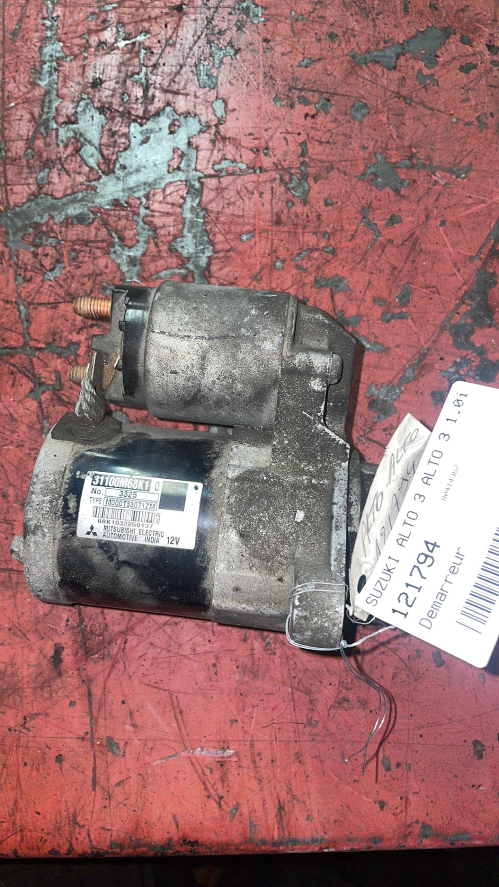 Demarreur SUZUKI ALTO 3 Essence - 1